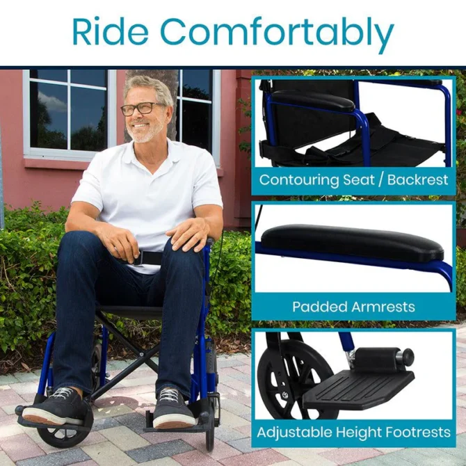 Transport Wheelchair - Image 3