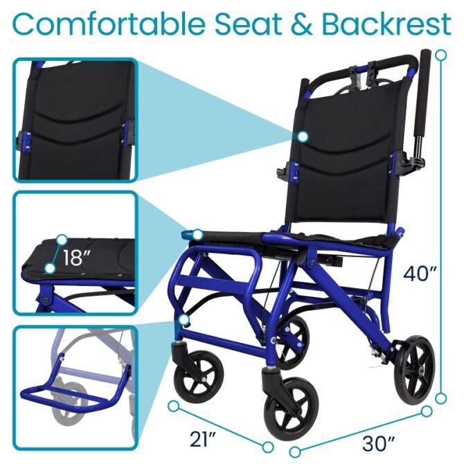 Lightweight Transport Wheelchair - Image 2