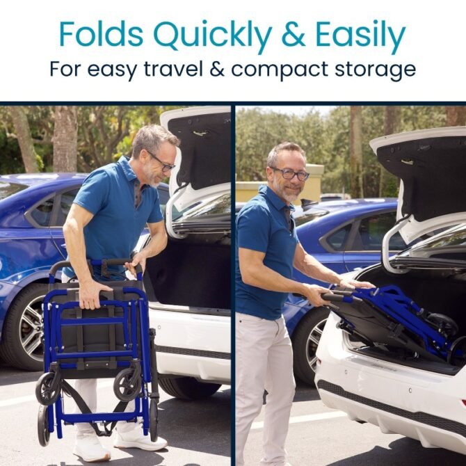 Lightweight Transport Wheelchair - Image 3