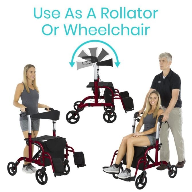 Wheelchair Rollator - Image 3