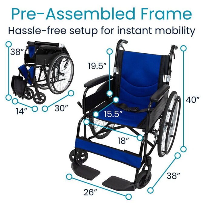 Air Frame Wheelchair - Image 7