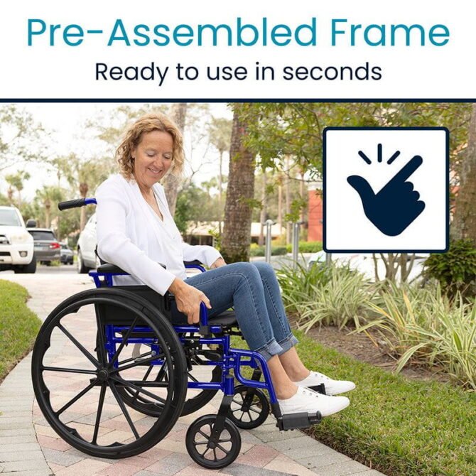 Heavy Duty Wheelchair - Image 5