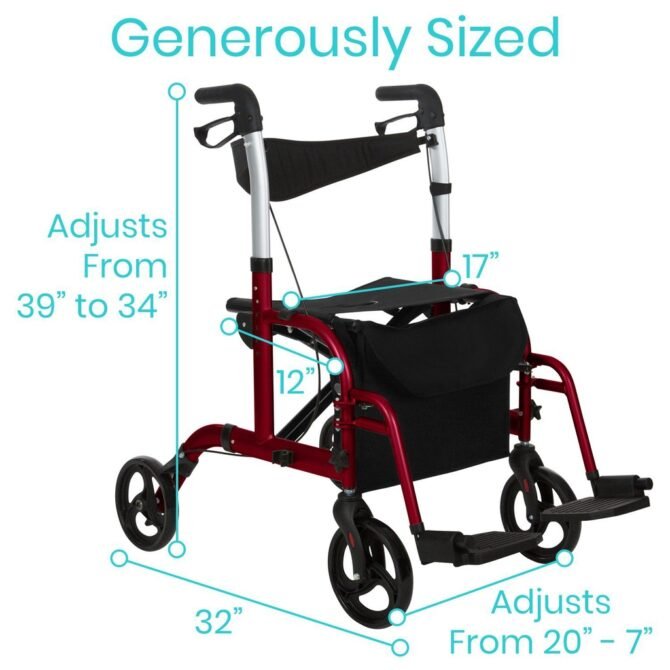 Wheelchair Rollator - Image 4